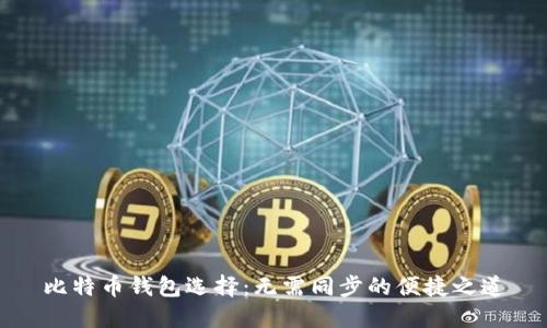 比特币钱包选择：无需同步的便捷之道